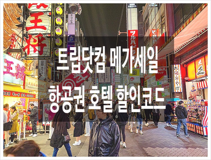  트립닷컴 11월 할인코드 항공권 호텔 메가세일 해외여행지 추천