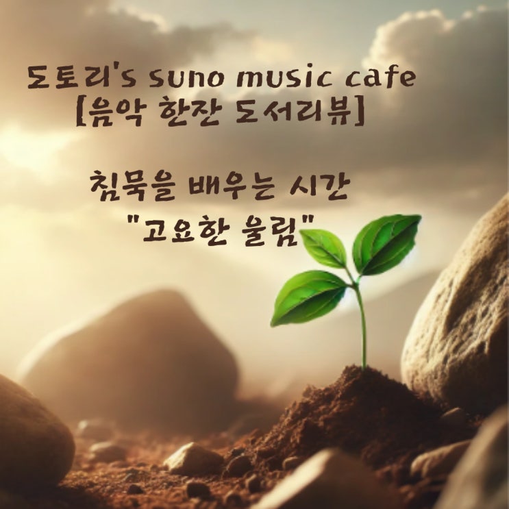  '회복탄력성'을 노래로! "탄력의 리듬" — 수노 AI가 만든 신비로운 음악 여행 (김주환, 위즈덤하우스) | 음악 한잔 도서리뷰