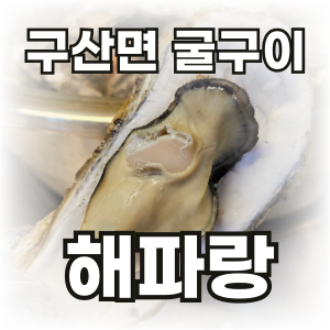  마산 구산 굴구이 맛집 - 바다뷰 구산면 해파랑 굴구이집
