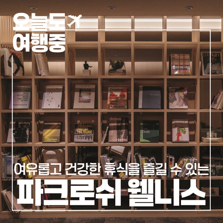  [강원도 정선 리조트 추천] 몸과 마음이 힐링되는 정선 파크로쉬 리조트 앤 웰니스 #3.도서관/프로그램/수영장/루프탑