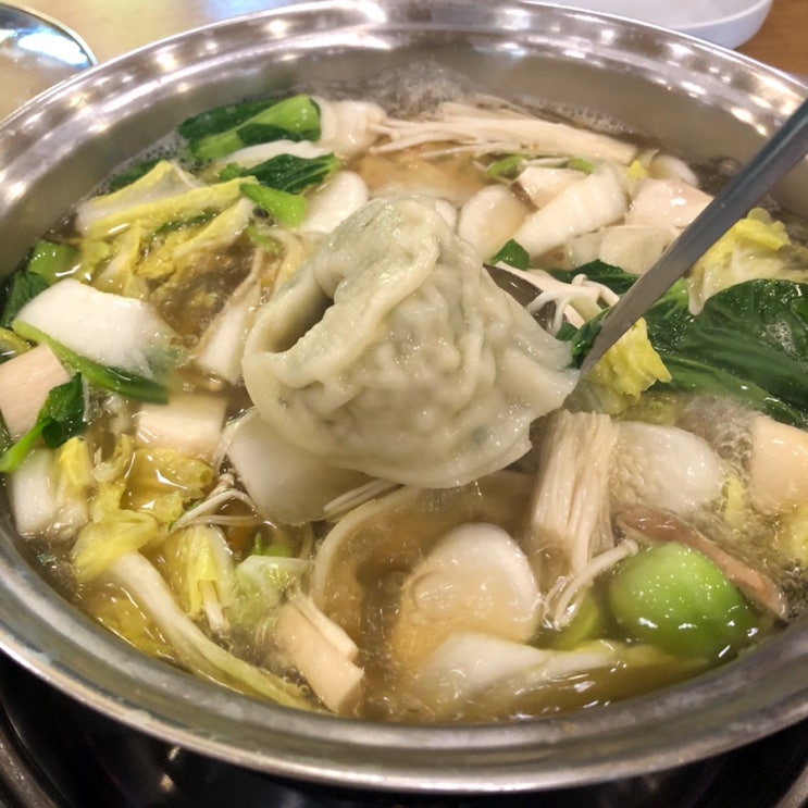  인천대입구역 맛집 송도 개성손만두 만두전골 또간집