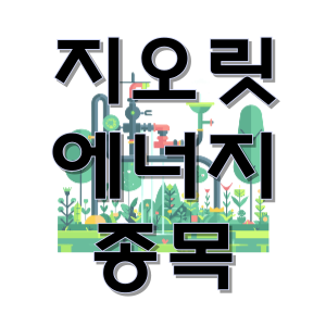  지오릿에너지 - 냉난방 친환경 리튬 배터리 전지 종목 주가 차트