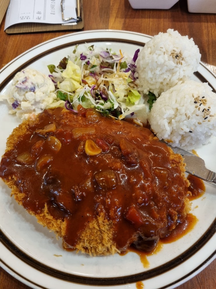  수내동 수내역 돈가스 혼밥 맛집 돈가스에 미치다 수내점