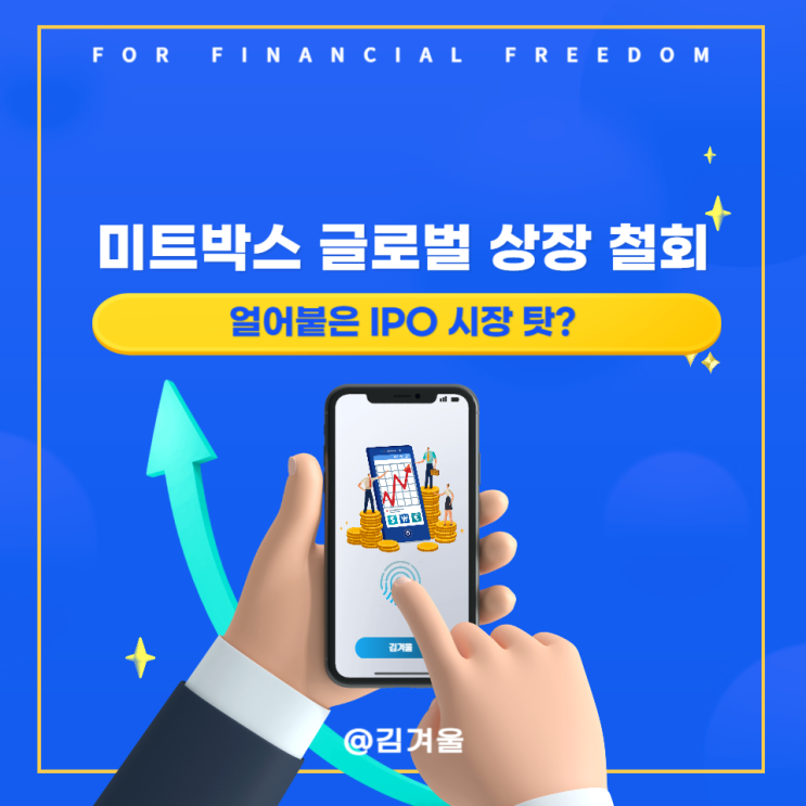  미트박스 글로벌 공모주 상장 철회