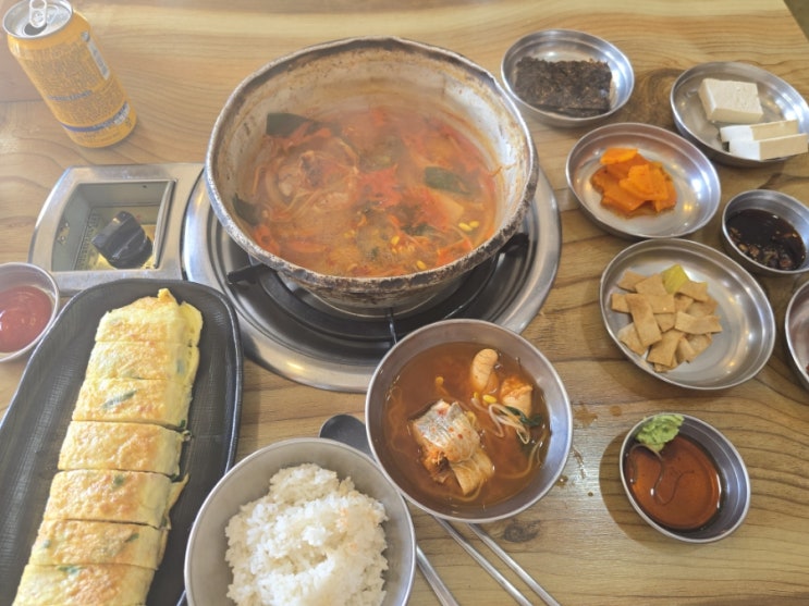  구미 옥계동 맛집 혼밥하기 좋은 <명동찌개마을> 구미 본점