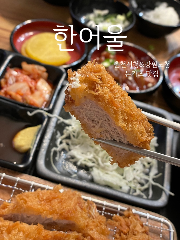 한어울 ::  강원도청 춘천시청 옥천동 돈카츠 맛집