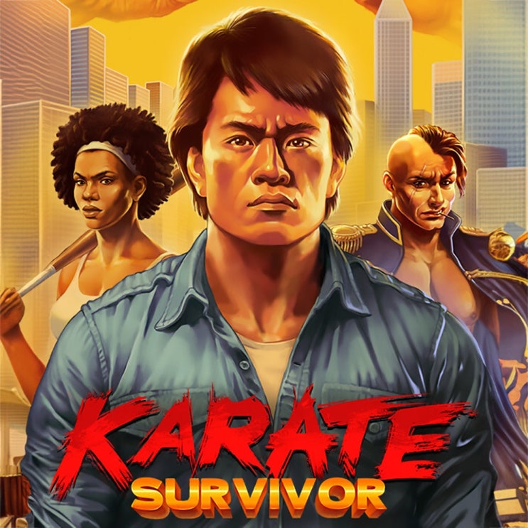  성룡 캐릭터로 하는 뱀서 게임 - '살아남아라 무도가(KARATE SURVIVOR)'