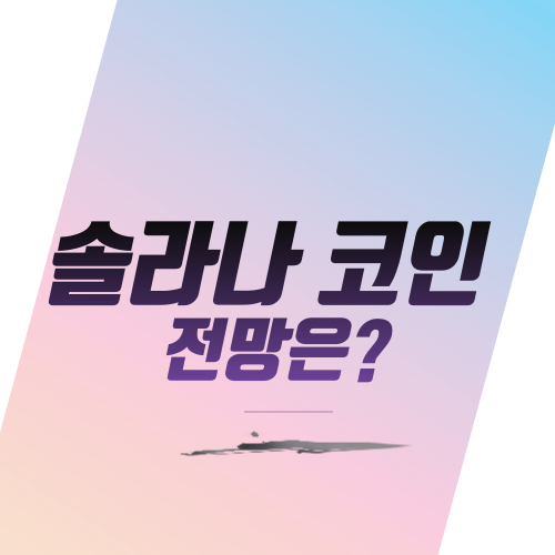 솔라나 코인 전망은?