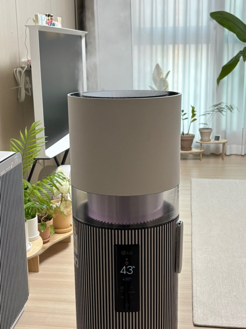 LG 스탠드형 가습기 LG 퓨리케어 오브제컬렉션 하이드로타워 1년사용 후기, 물보충 고장, 무상....