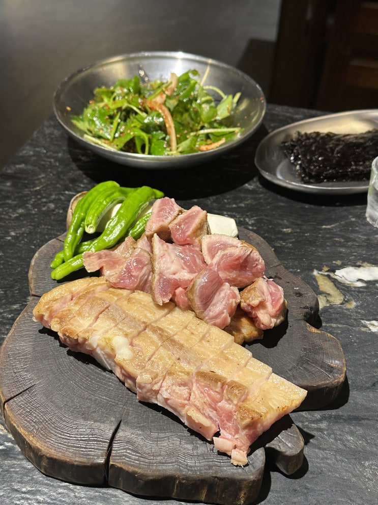  [합정] 깃뜰, 맛과 정성이 깃드는 곳 / 합정고깃집