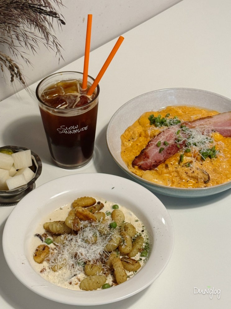  슬로우써니사이드 뇨끼가 맛있는 수원 행궁동 브런치 맛집