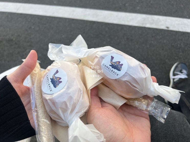 시부야 카멜백, 타마고 샌드위치와 커피로 시작하는 도쿄 아침