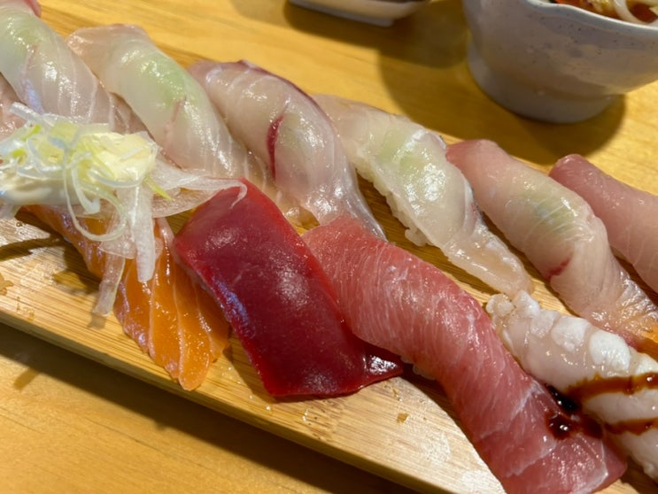  [내돈내산] 회가 정말 두껍고 맛있는 인생초밥 가디역 맛집 스시쥬베이