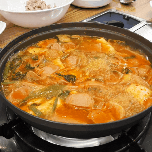  운정 부대찌개 저렴하고 푸짐한 당당부대찌개 파주운정본점