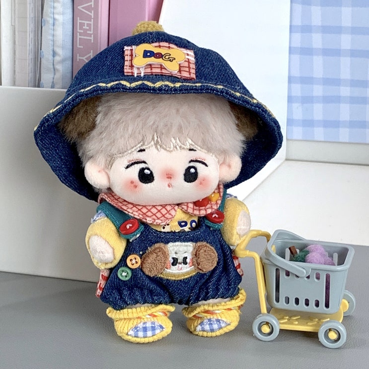  10cm 어리둥절 강아지 세트 인형옷 아이돌인형옷