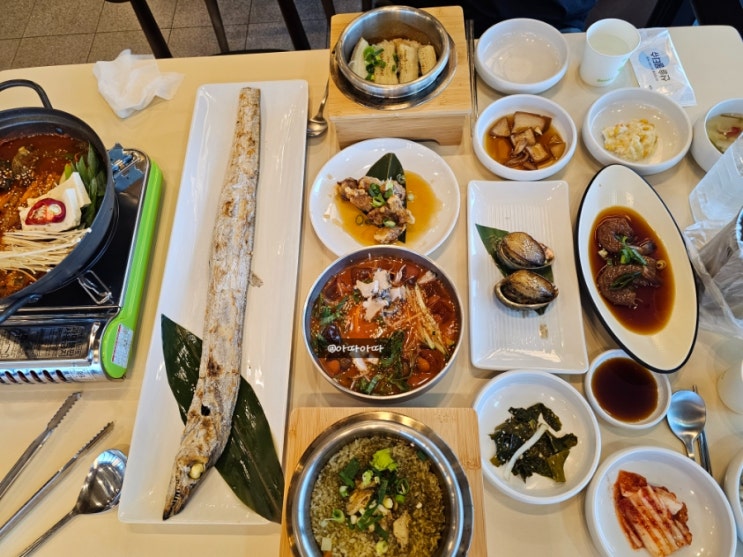  정민이네 제주도 월정리 오션뷰 갈치조림  갈치구이 맛집