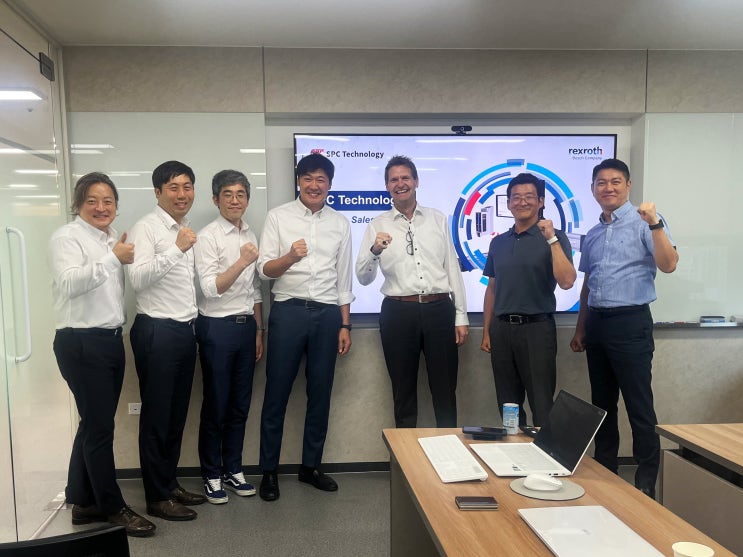  [24. 08. 22]에스피씨테크놀로지 : Bosch rexroth社 방문