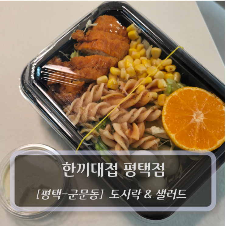  [평택-군문동, 도시락] 한끼대접 평택점 - 평택 단체도시락