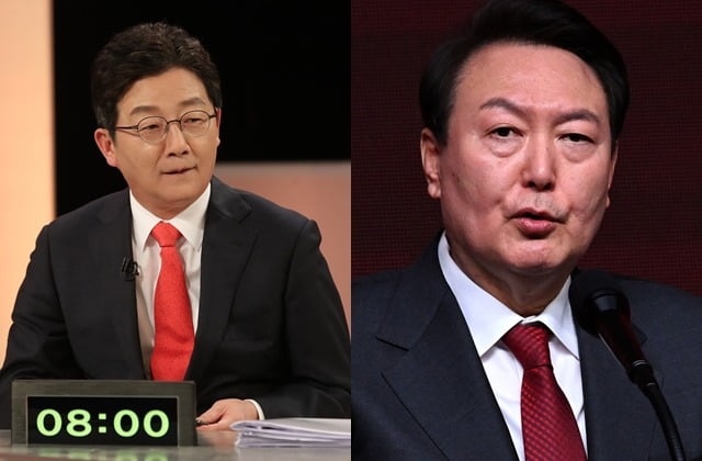 유승민, <b>윤 대통령 대국민담화</b> 비판: 자기 여자 비호하기 바빠