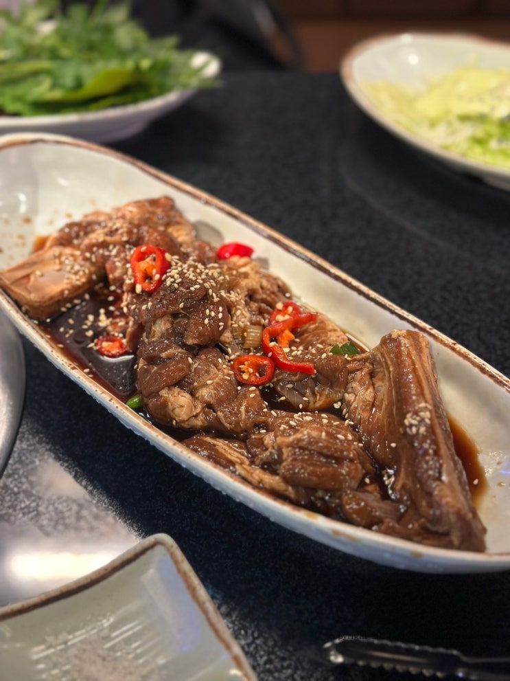  [덕천동, 고랑식당] 육류명장이 운영하는 한돈 숯불갈비 전문 고깃집 덕천역맛집