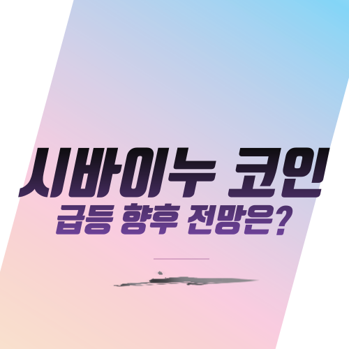  시바이누 코인 급등 향후 전망은?