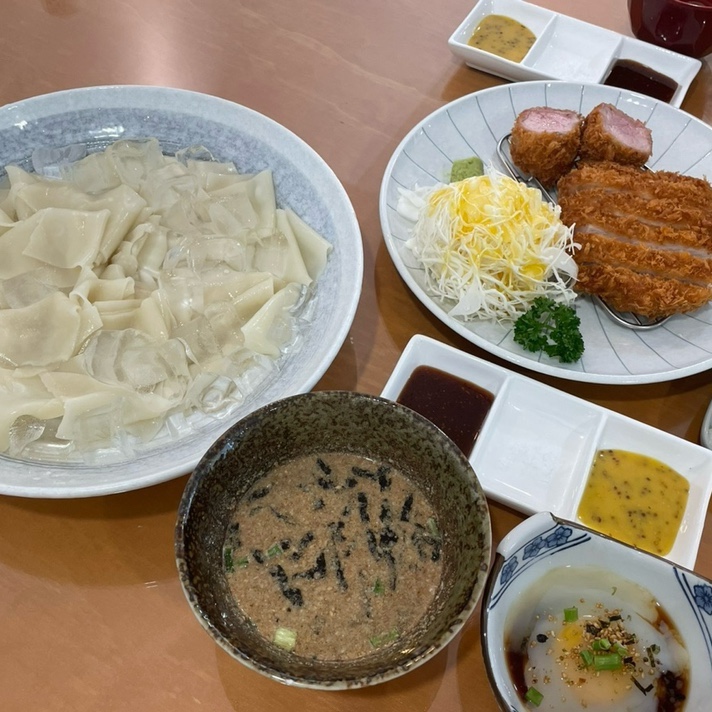  순천 돈까스 맛집 "정동 순천점" 넓적 냉우동, 모둠카츠 추천