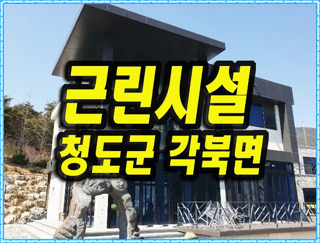  청도군 각북면 금천리 근린시설 주택 펜션 경매