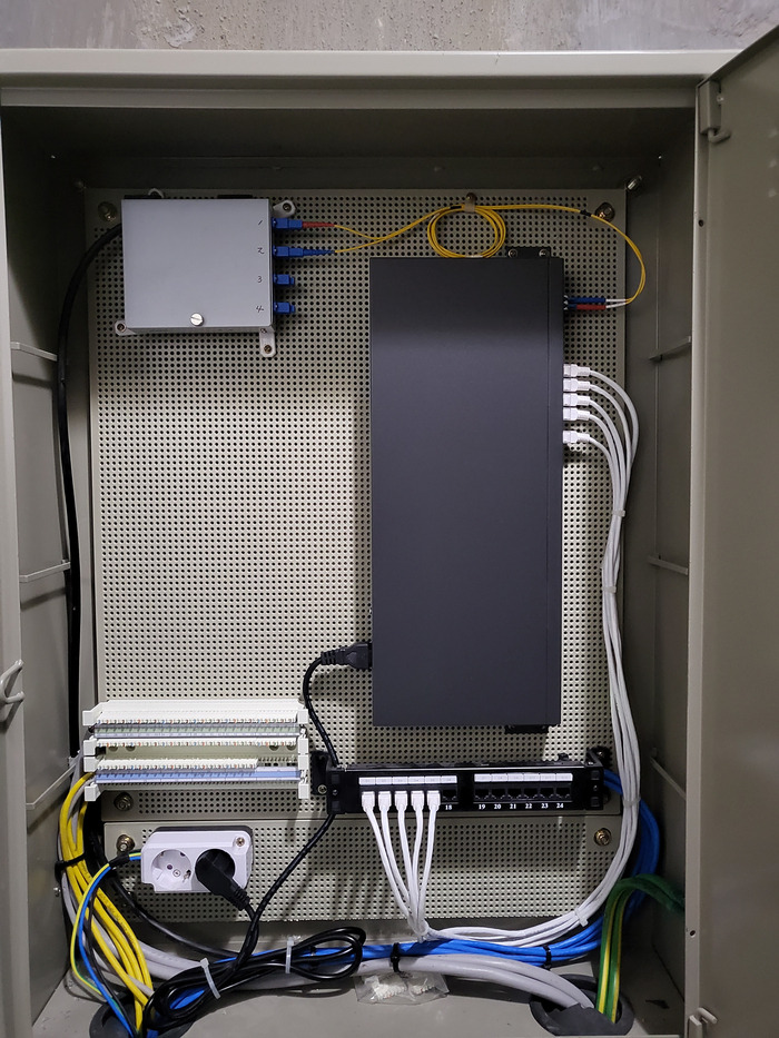  랙정비 / IDF / FTTH / 패치판넬