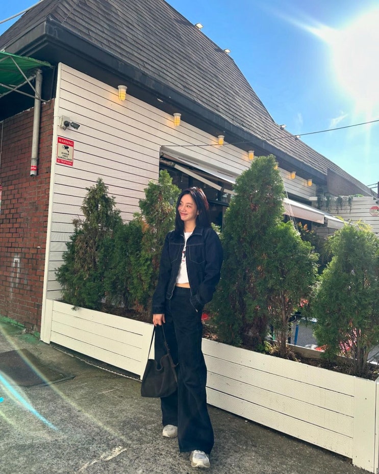  혜리, 진청 데일리룩 대학생 스타일
