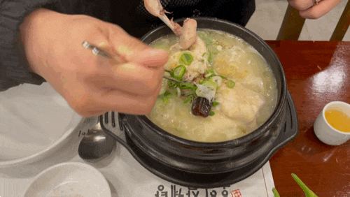  인천송도, 오이삼계탕 인천대맛집 룸식당 송도삼계탕
