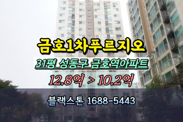  금호1차푸르지오 경매 31평 성동구 금호동아파트