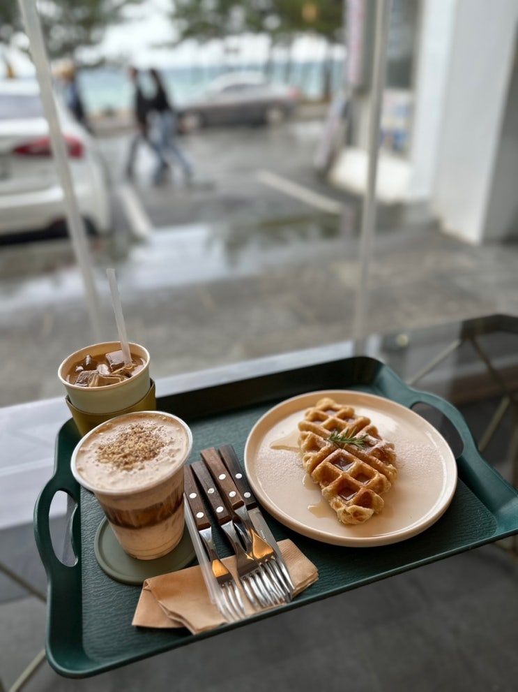  경포대카페 AURA Cafe&Lounge 오션뷰 아우라커피숍