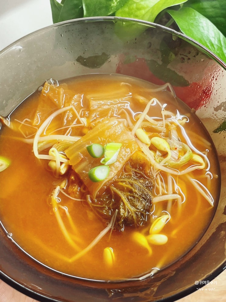  김치콩나물국 만드는법 콩나물김칫국 끓이는법 김치콩나물국 레시피
