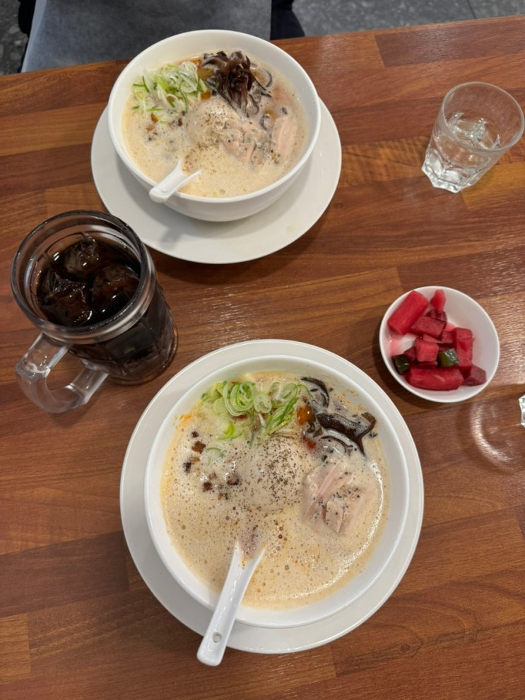  [서울/강남] 강남역 미쉐린 라멘 맛집  ‘오레노라멘’ 후기