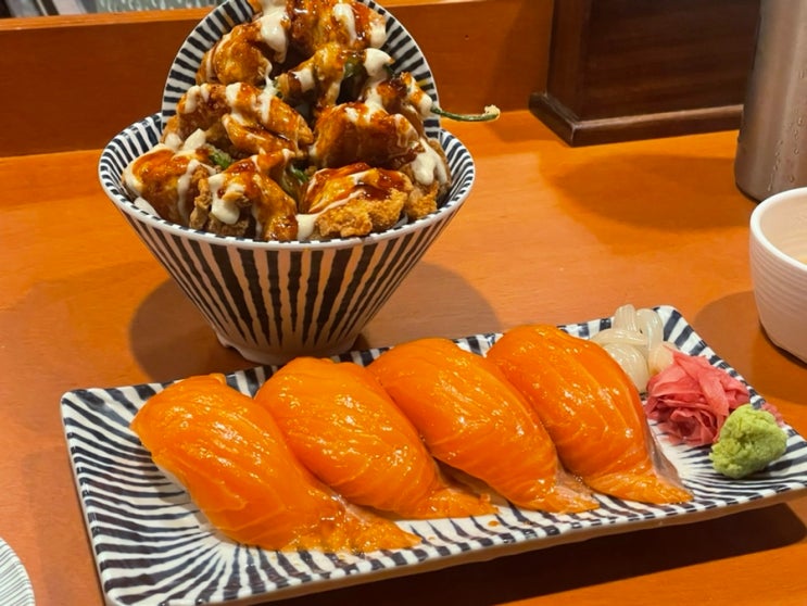  연하동 연남본점, 웨이팅 없었던 홍대 연어국수 맛집