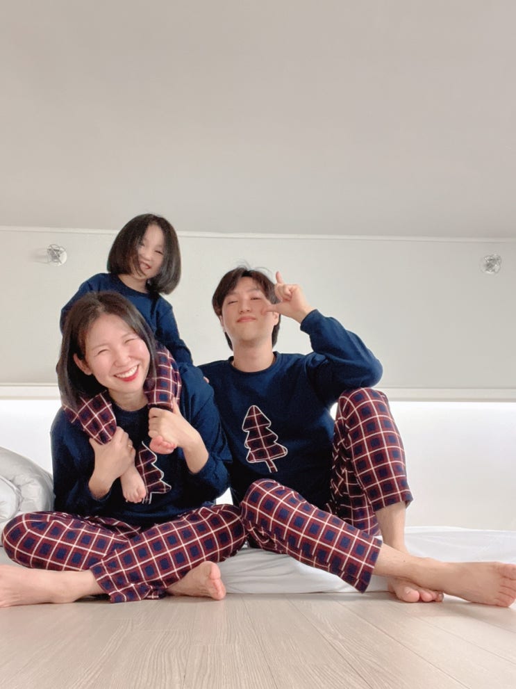  가족잠옷 파자마파티 : 가족애 UP, 소중한 추억만들기