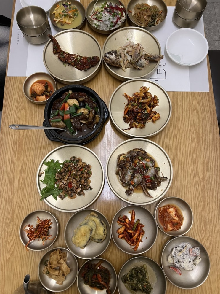  부평 한정식 부모님과 함께 식사 하기 좋은 식당 정밀 주차안내