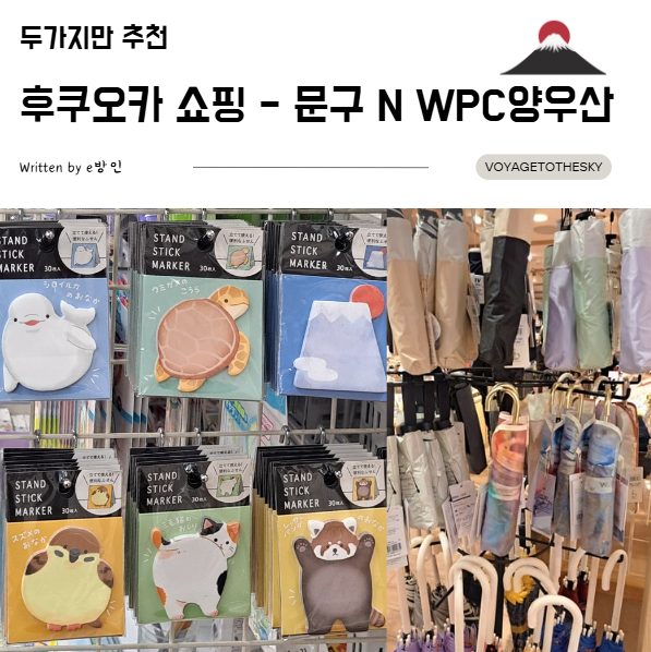  후쿠오카쇼핑 I 하카타역 쇼핑추천템 두가지만 소개 | 시필샷포함