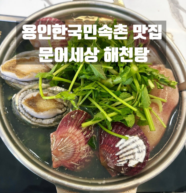  용인 보라동 한국민속촌 칼국수 맛집 문어세상 해천탕