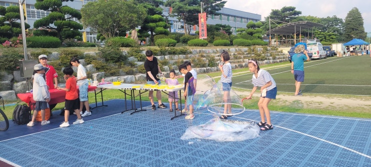 연말행사 아파트 축제 입주민 이벤트로 최고인 매직 버블!