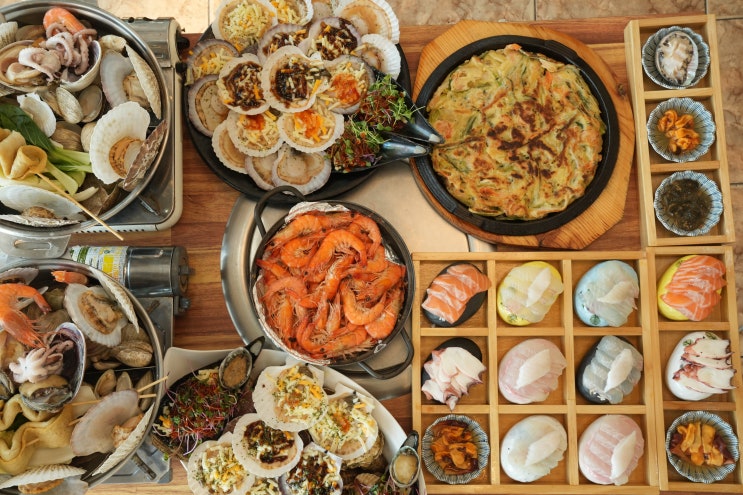  오이도 맛집, 낭만조개 오이도본점 – 탁 트인 바다를 보며 즐기는 치즈 조개구이의 진수!