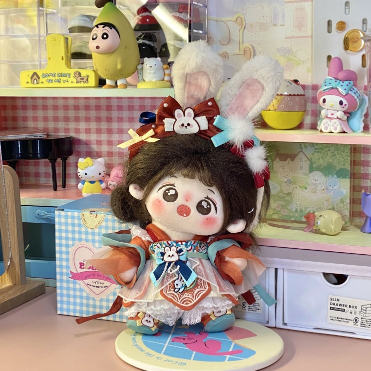  20cm 하늘을 나는 토끼 세트 인형옷 아이돌인형옷