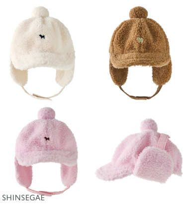  [블루독](센텀시티점)24FW 신상품 CR) 블루독 FUR 트루퍼햇 (24C19-808-01)3컬러 택1