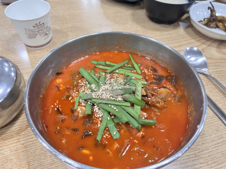  [속초 맛집 추천]동화가든 짬뽕순두부 속초점 | 아이와 함께 가기 좋은곳