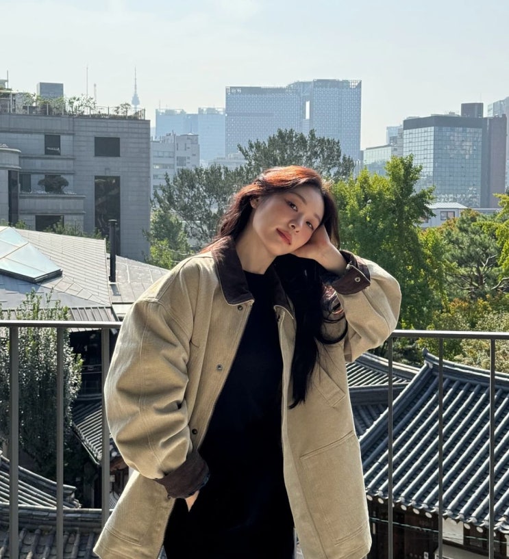  김연아 가을 패션 가을 감성 물씬~