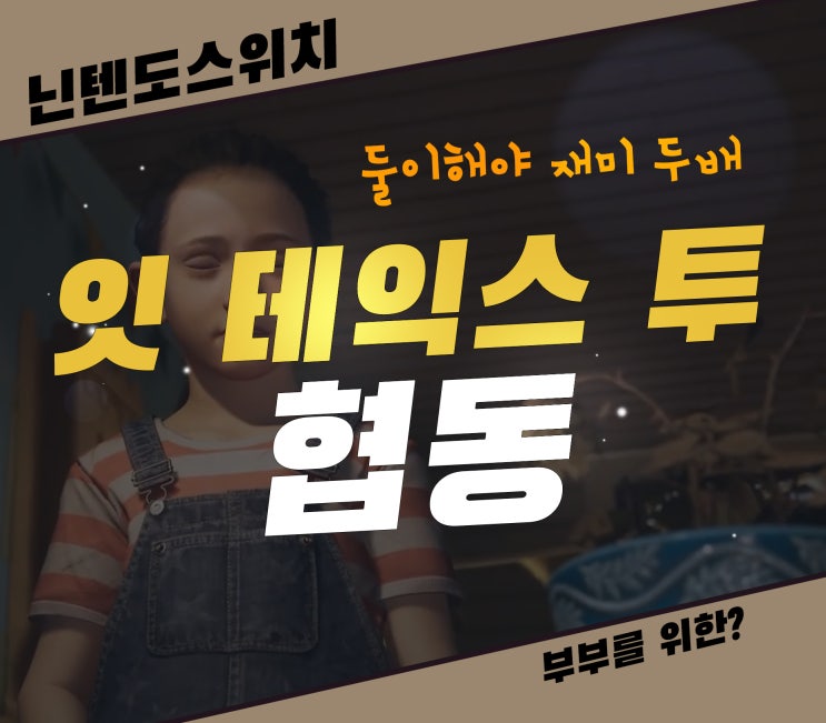 잇 테익스 투 둘이 함께해야 재미있는 닌텐도 게임 추천
