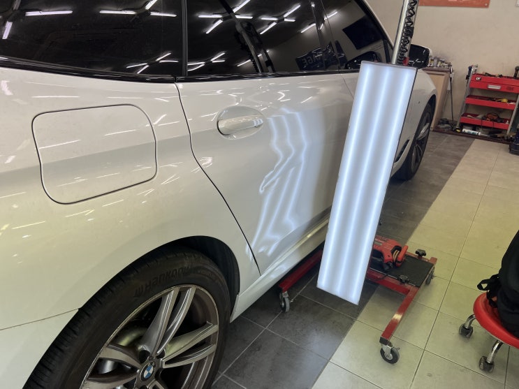  bmwGT 뒷휀더 도어 덴트완벽한가요? 수입차덴트보험수리