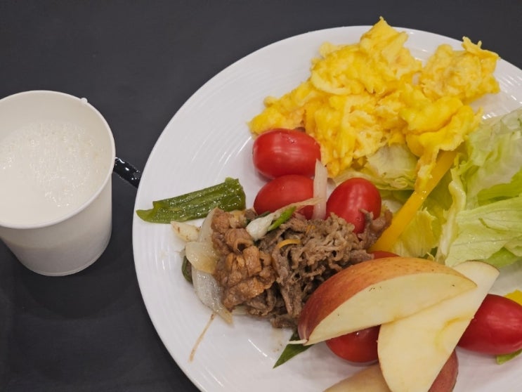  인천 송도 가성비 숙소 비즈니스호텔 추천 라마다 송도호텔 조식(Incheon Ramada Songdo Hotel Breakfast)