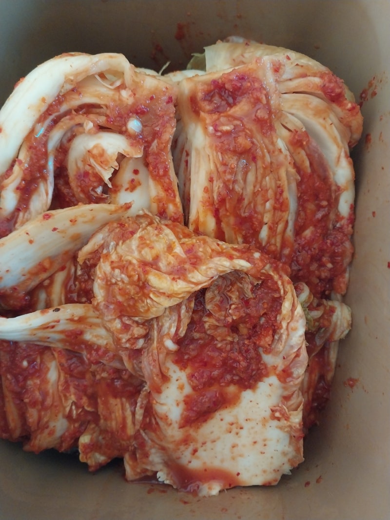 맛있는 생김치 "팔공김치"