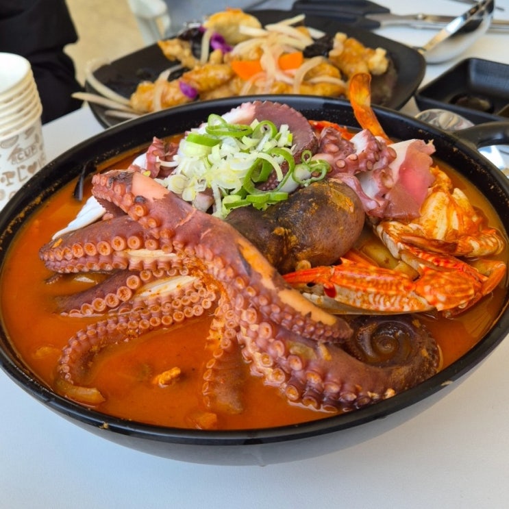  부산 가덕도 맛집 스텔루나 짬뽕 선장이 직접 잡은 해물짬뽕 맛집
